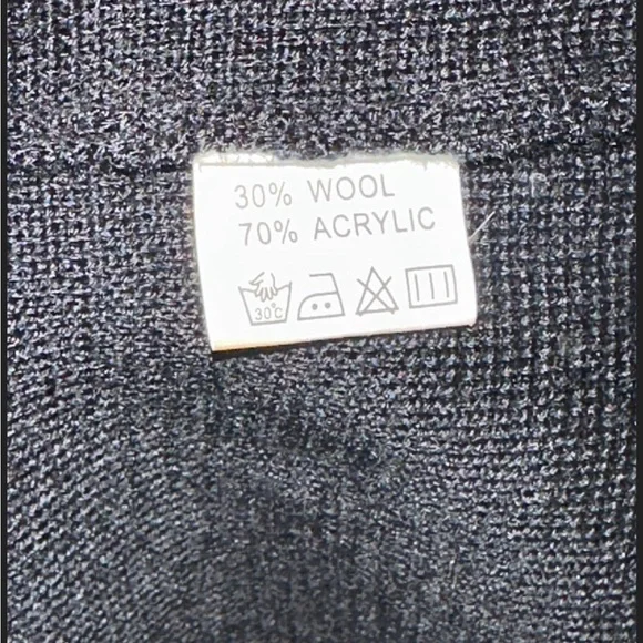 Vintage Moschino Jeans Sweater Knit Black Dress L (fits S/M) - Picture 13 of 13